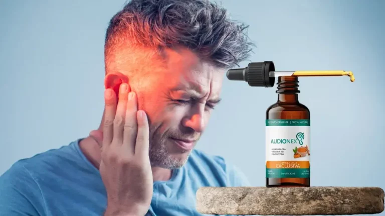 homem sentindo dor de ouvido indicando necessidade de tratamento com Audionex natural